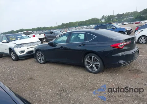 2021 Acura Tlx Advance Package из США, поврежденный, VIN 19UUB5F66MA008819